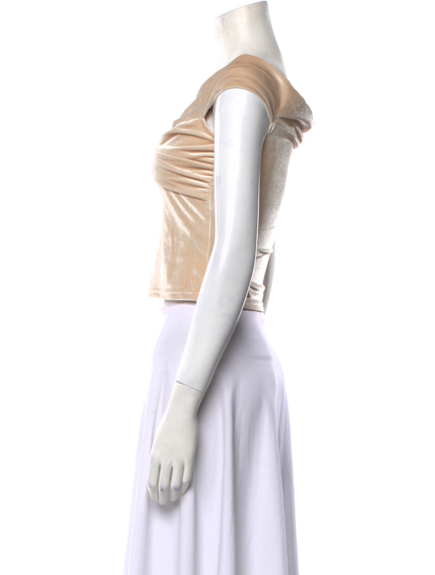 Reformation V-Neck Sleeveless Crop Top