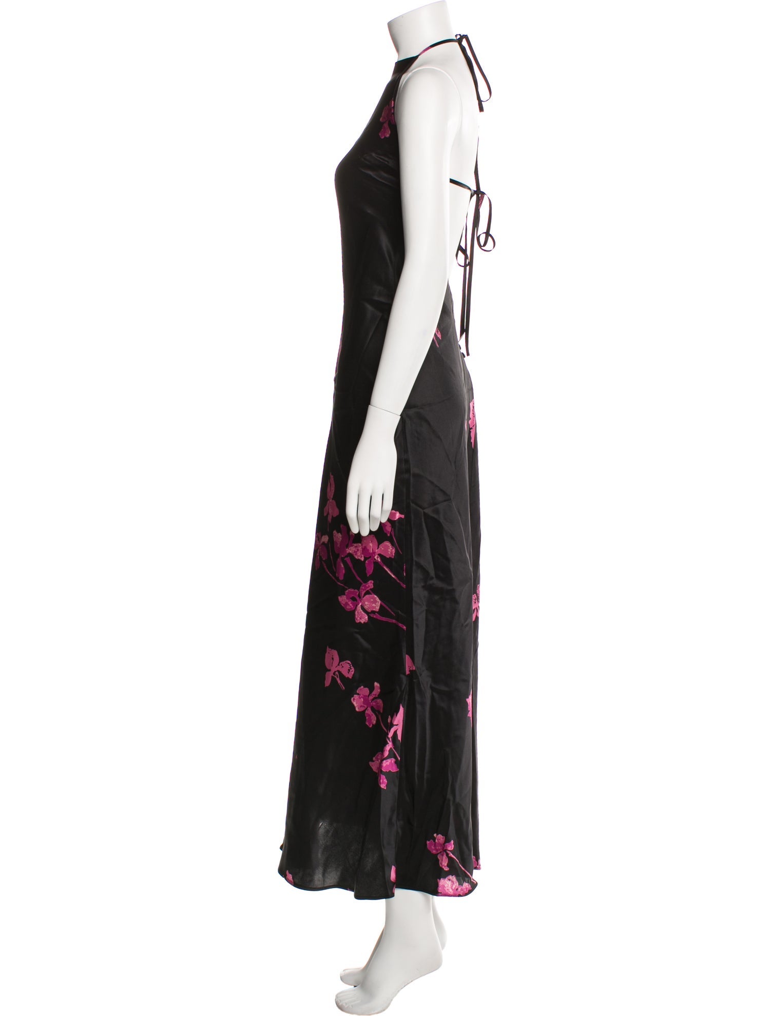 Reformation Floral Print Long Dress