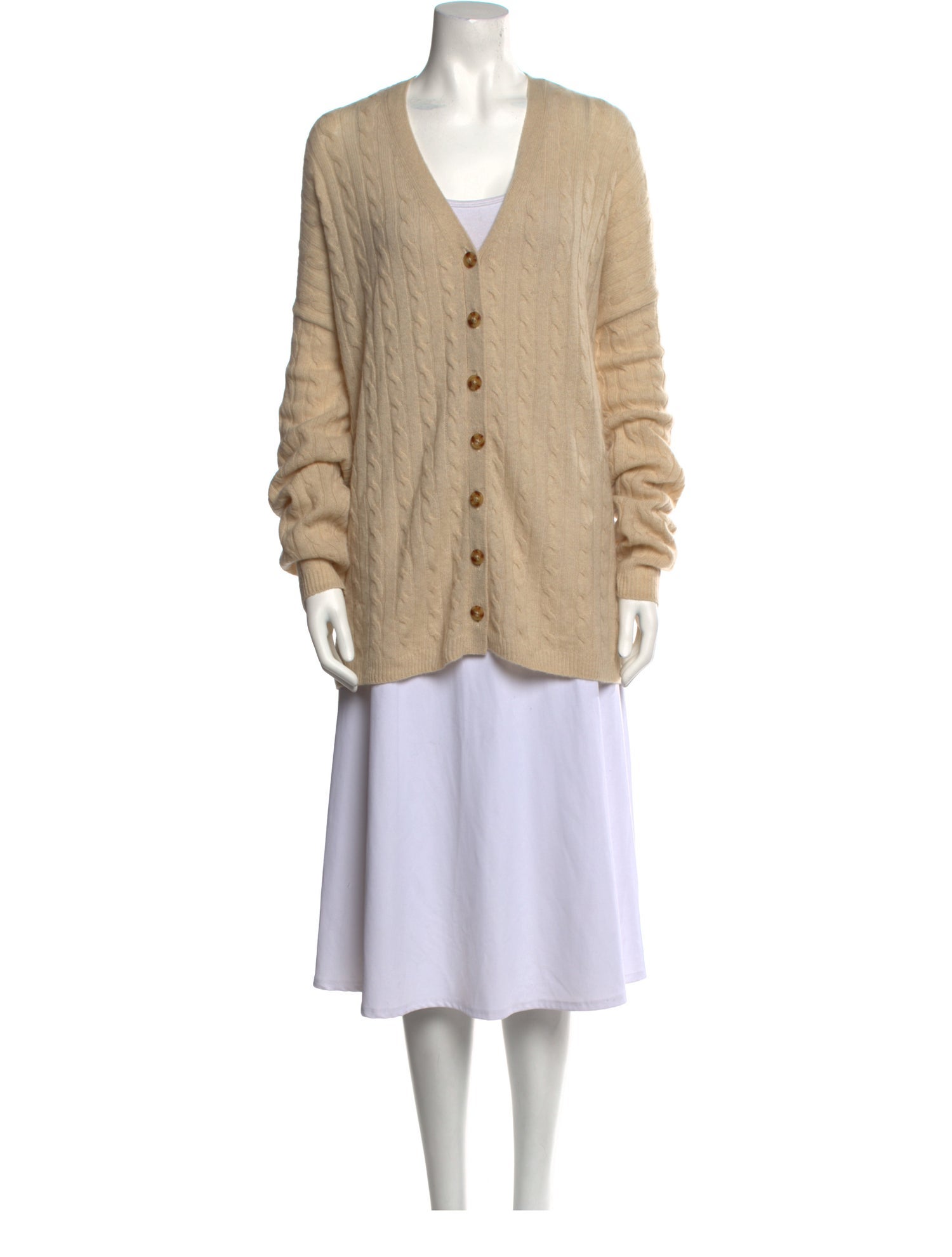 Reformation Cashmere V-Neck Sweater