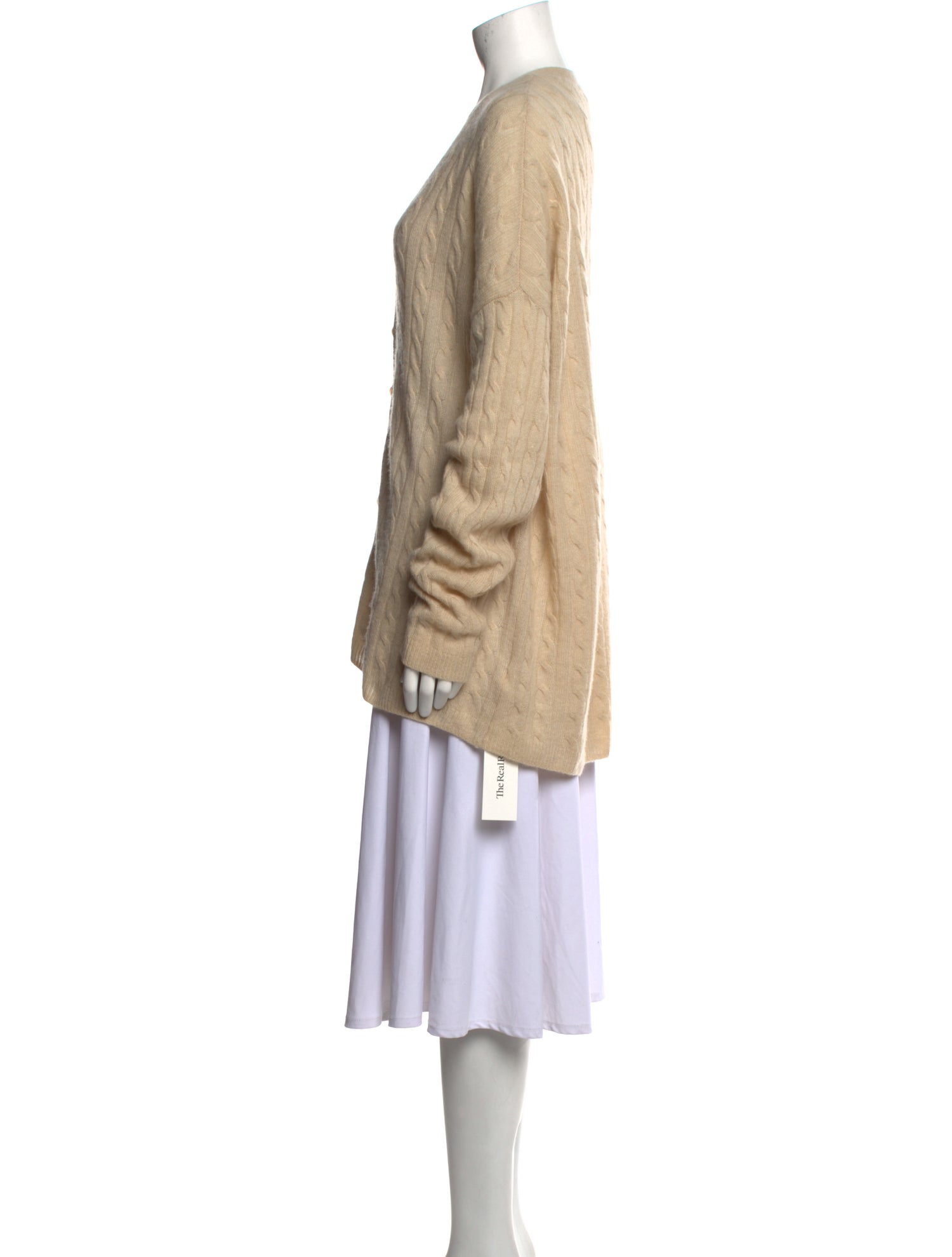 Reformation Cashmere V-Neck Sweater