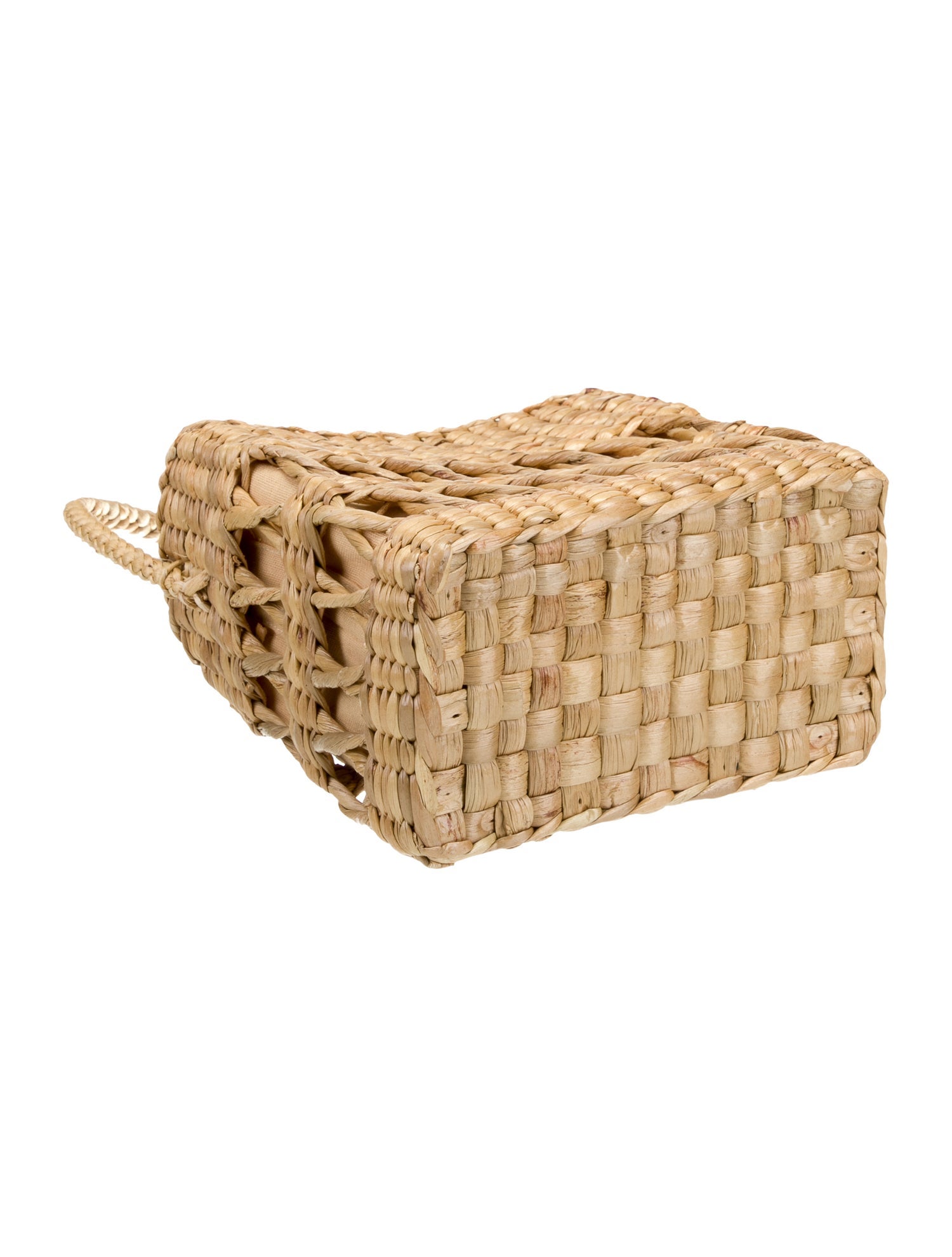 Reformation Wicker Top Handle Bag