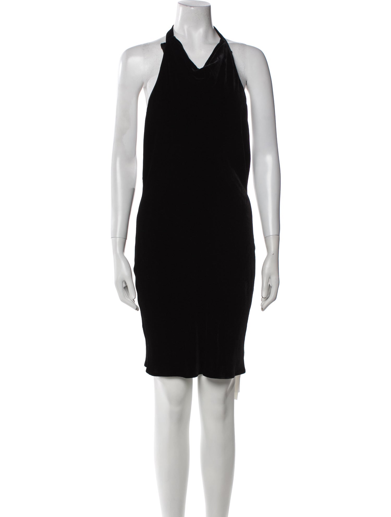 Reformation Halterneck Knee-Length Dress