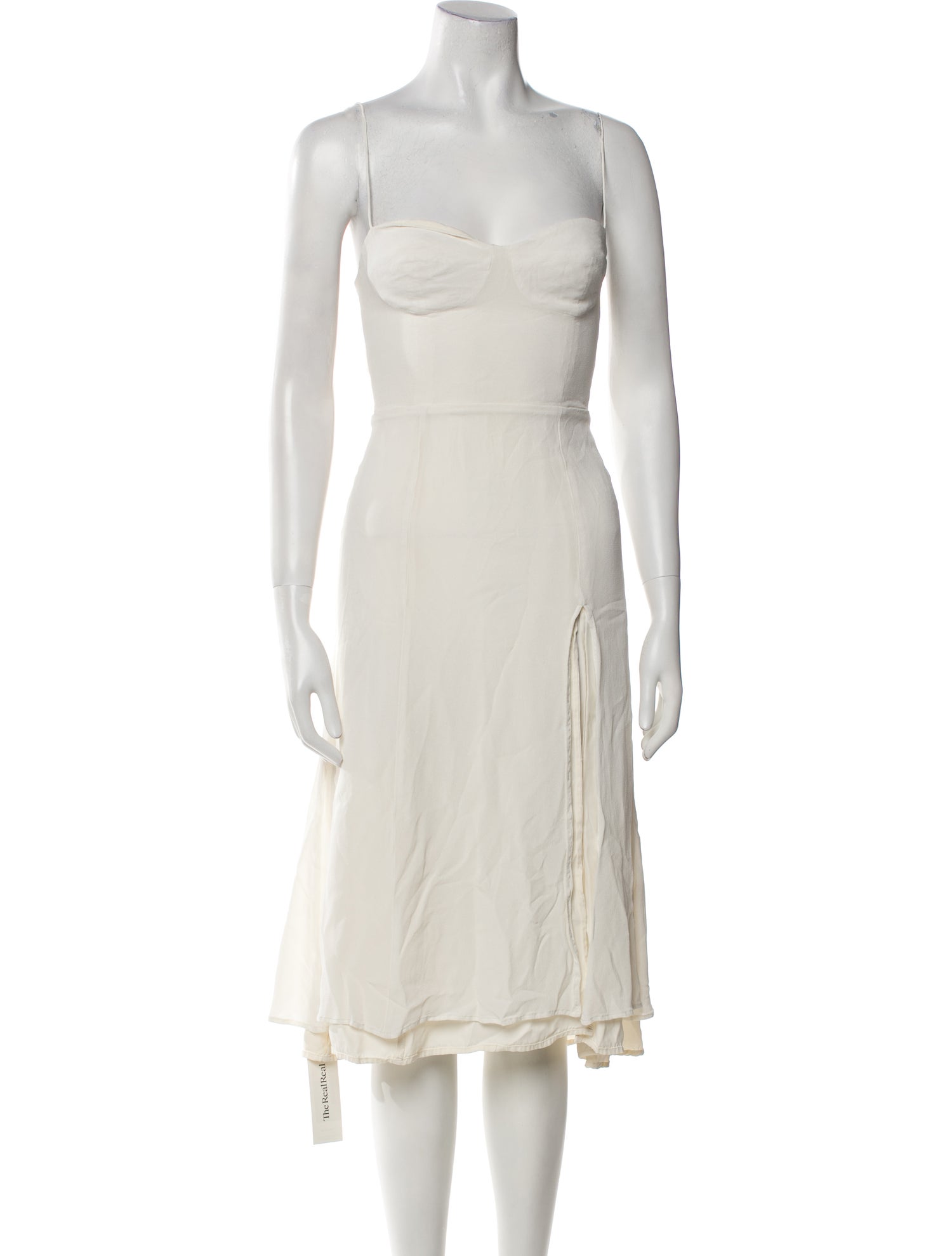 Reformation Square Neckline Mini Dress