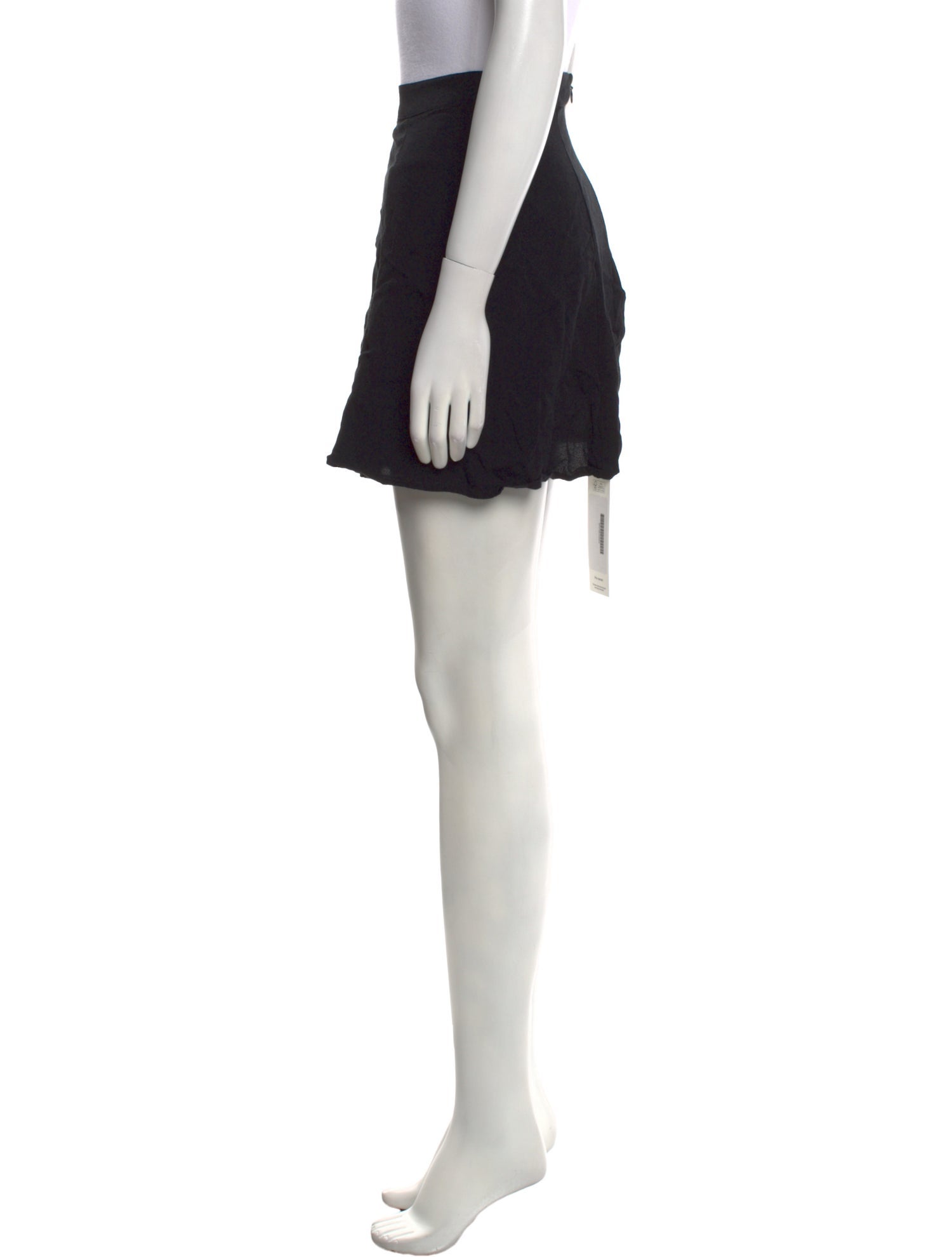 Reformation Pleated Accents Mini Skirt