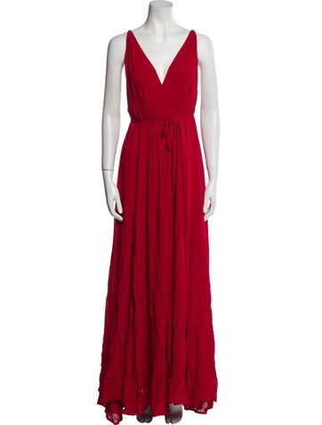 Reformation Dresses V-Neck Long Dress S