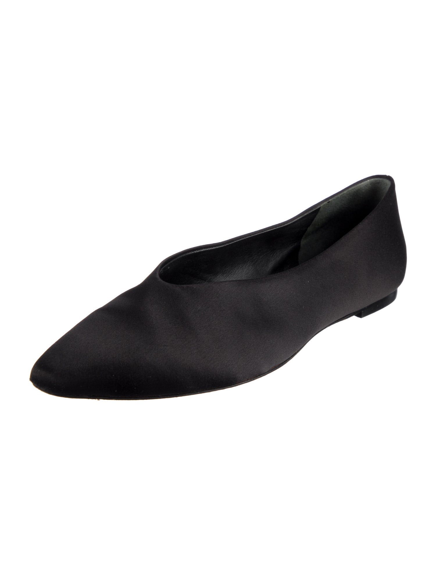 Reformation Satin Flats