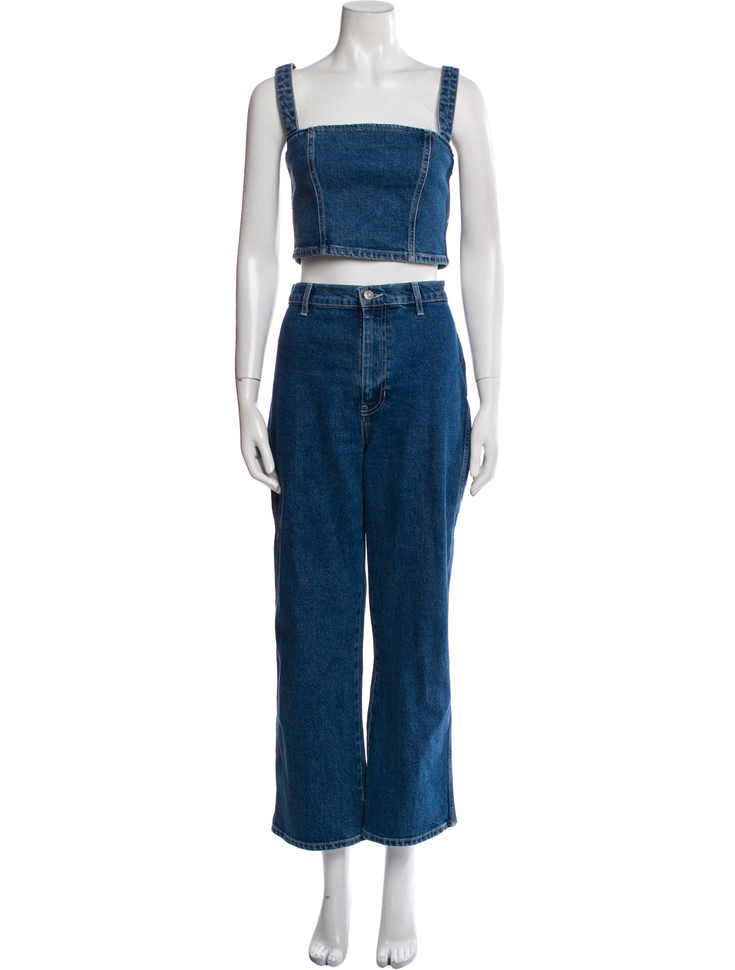 Reformation Fringe Trim Accent Pant Set