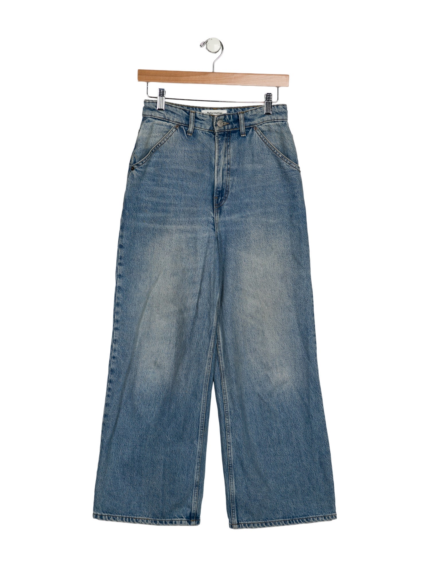 Reformation High-Rise Wide Leg Jeans