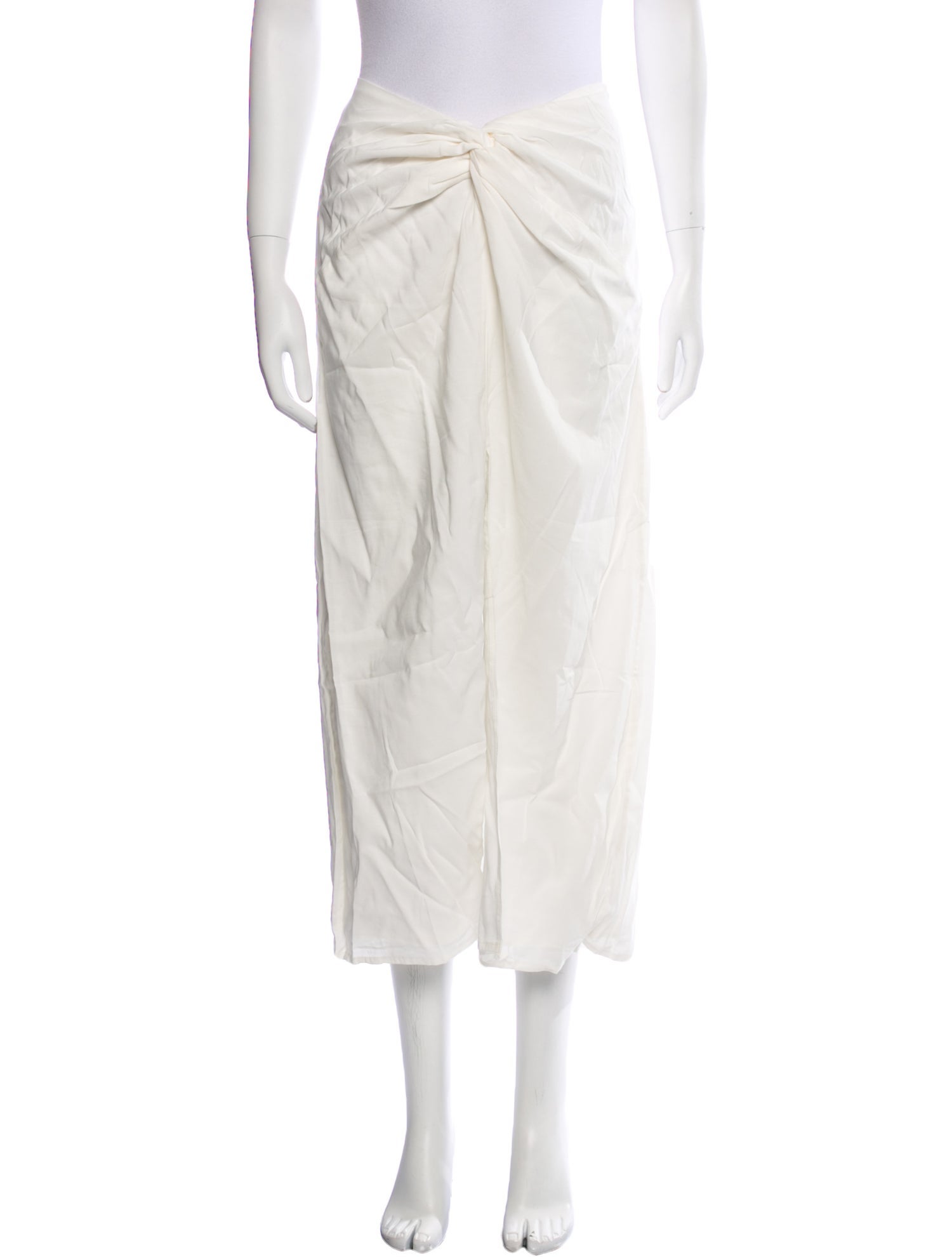 Reformation Pleated Accents Midi Length Skirt w/ Tags