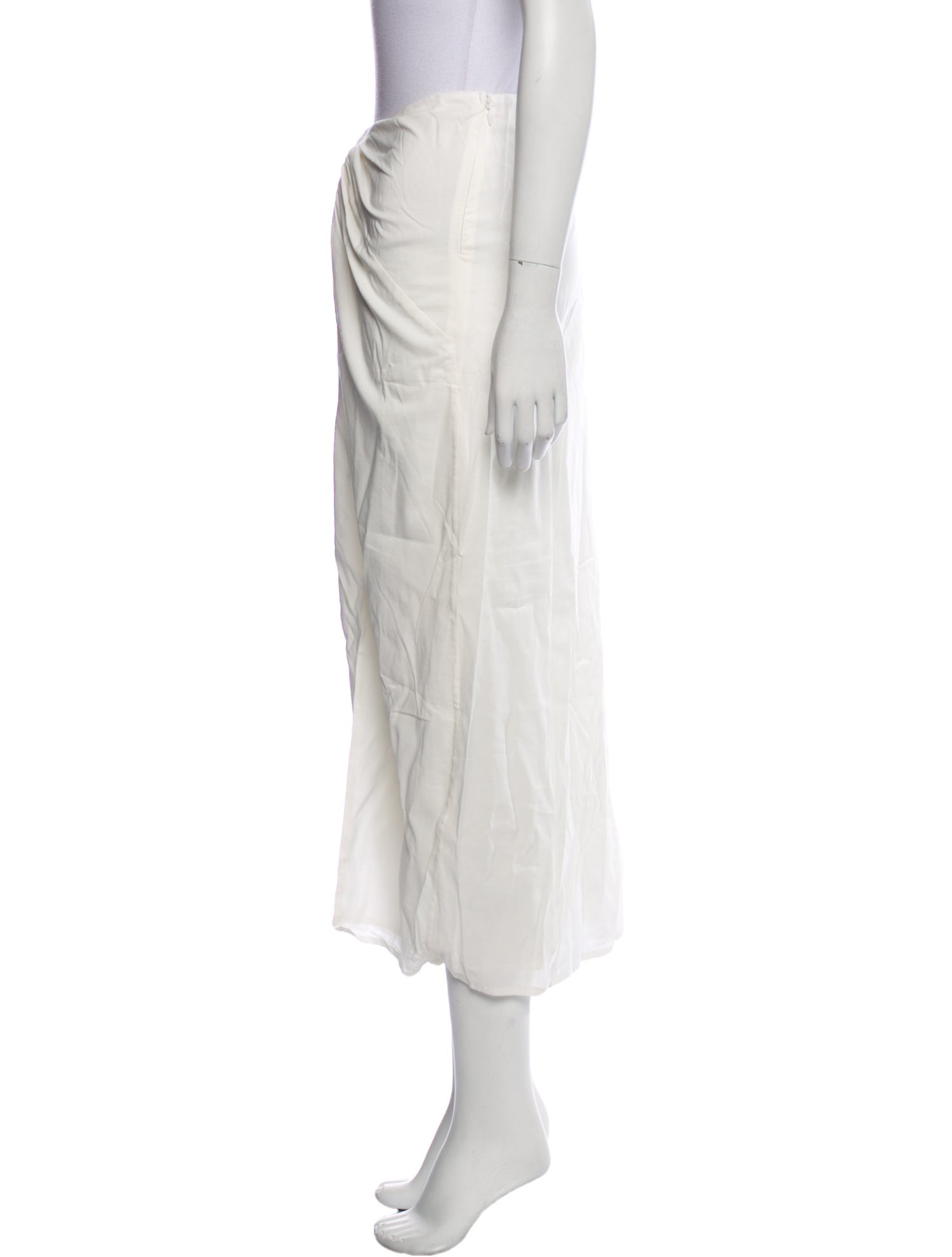 Reformation Pleated Accents Midi Length Skirt w/ Tags