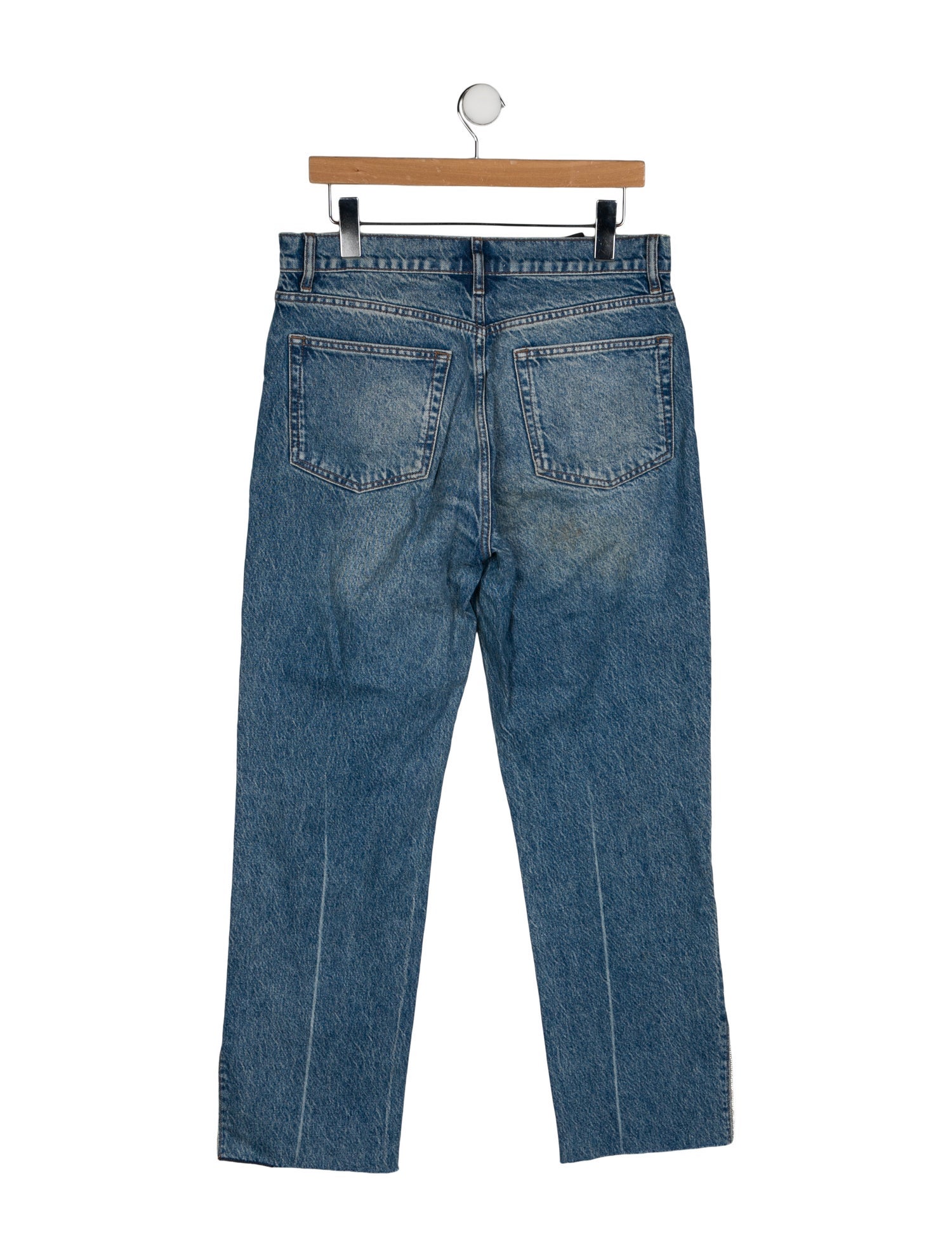 Reformation High-Rise Straight Leg Jeans