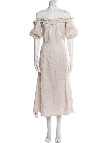 Reformation Dresses Linen Long Dress XL