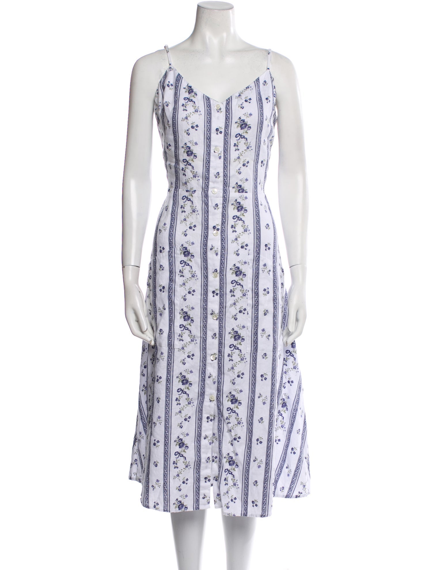 Reformation Linen Long Dress