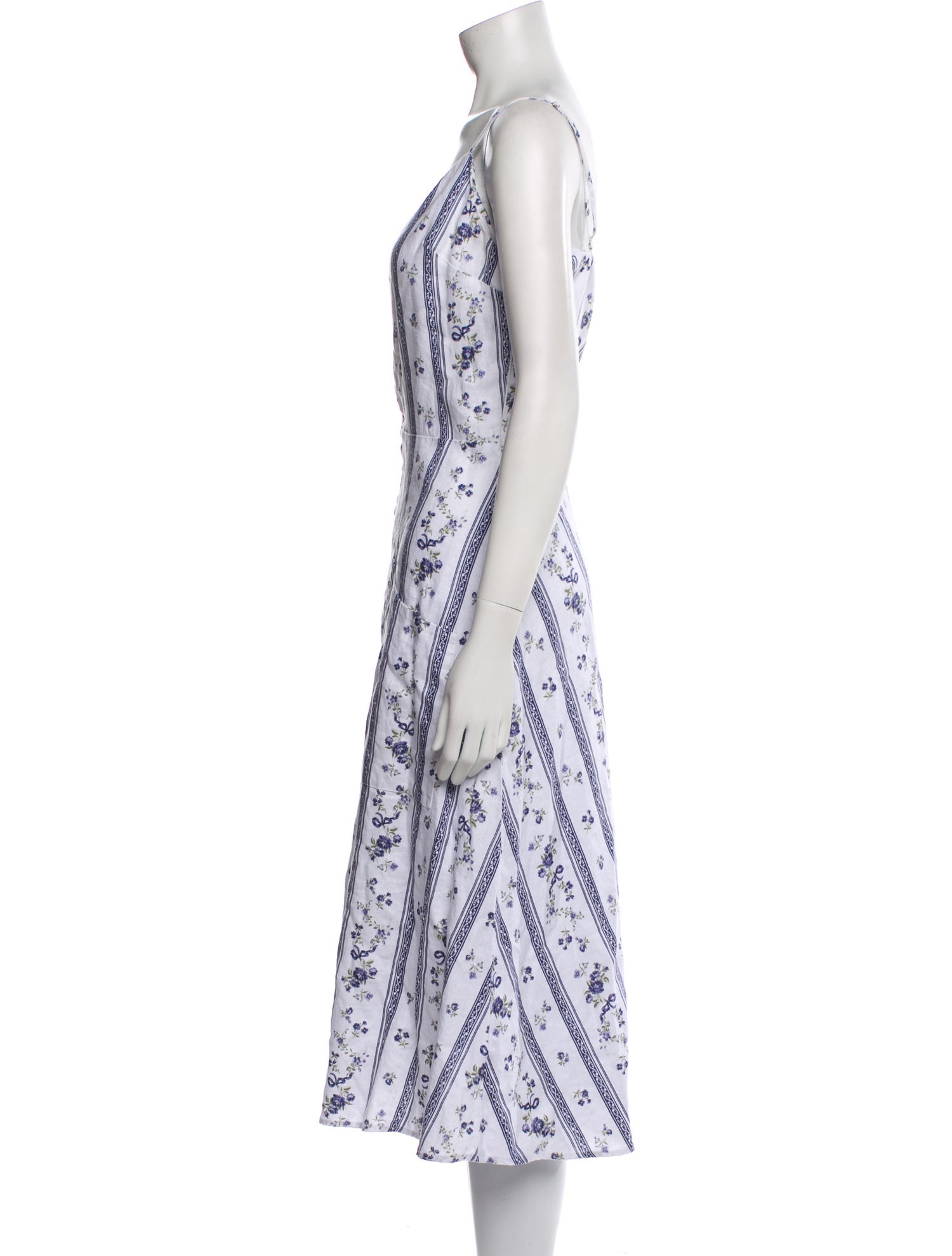 Reformation Linen Long Dress