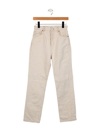 Reformation High-Rise Straight Leg Jeans