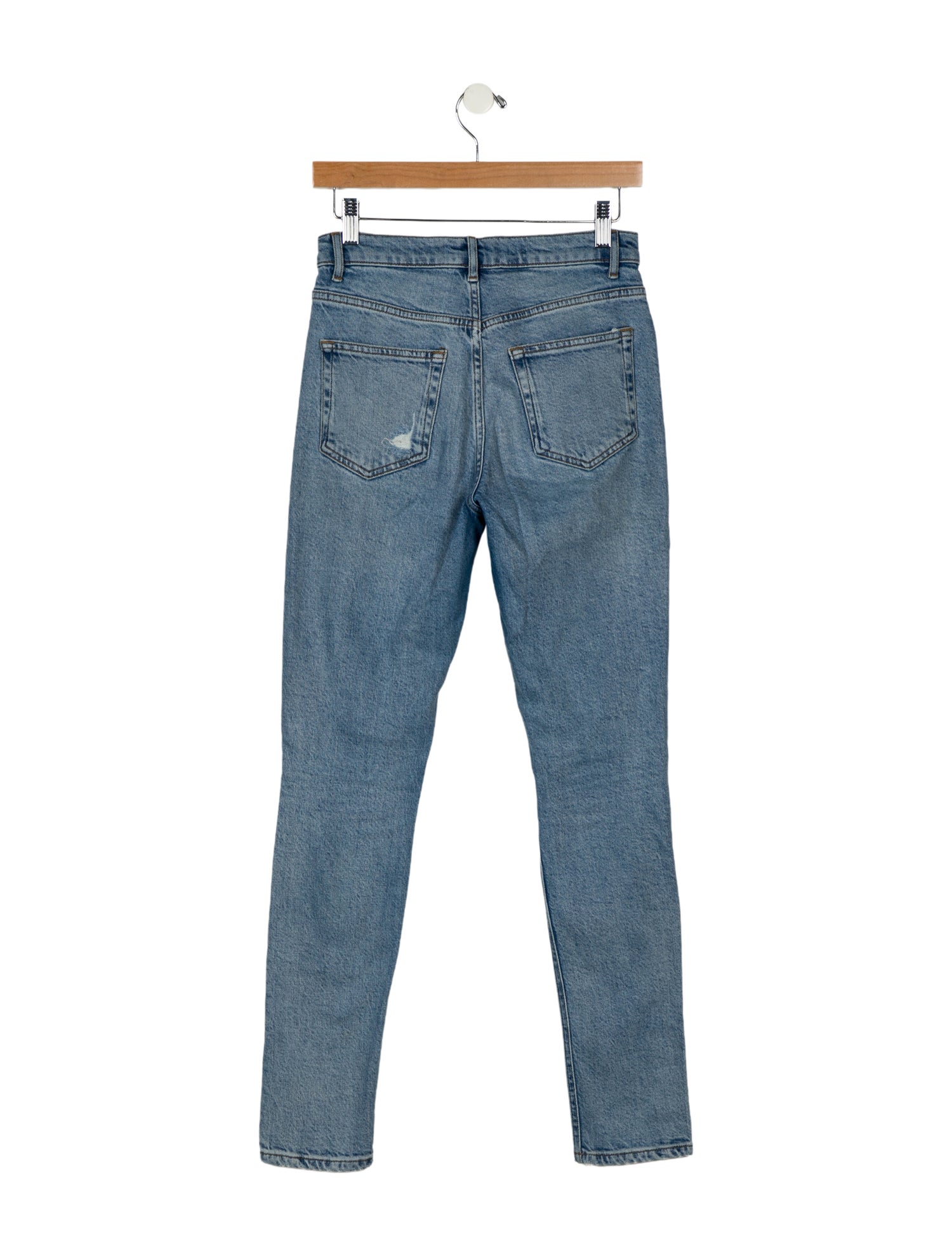 Reformation Mid-Rise Skinny Leg Jeans