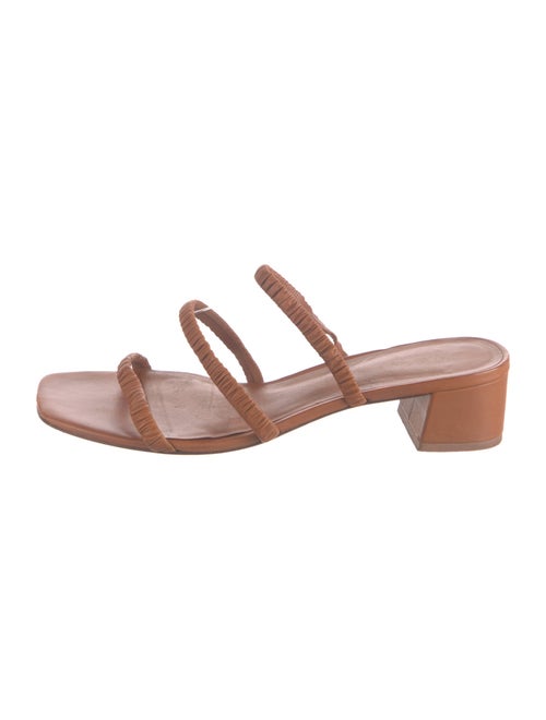 Reformation Leather Slides