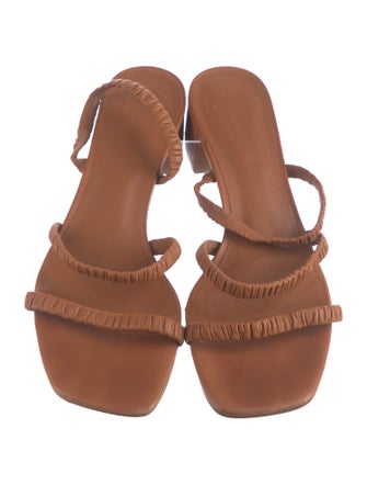 Reformation Leather Slides