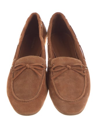 Reformation Suede Loafers