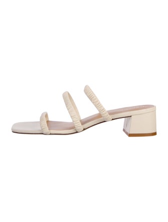 Reformation Leather Slides