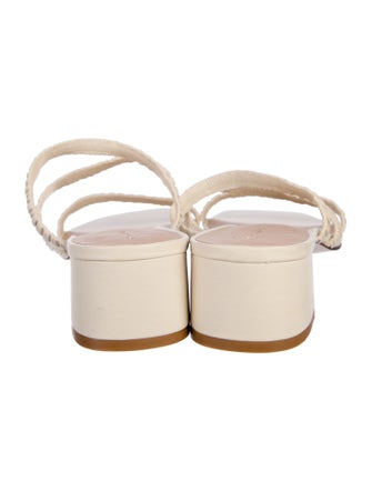 Reformation Leather Slides