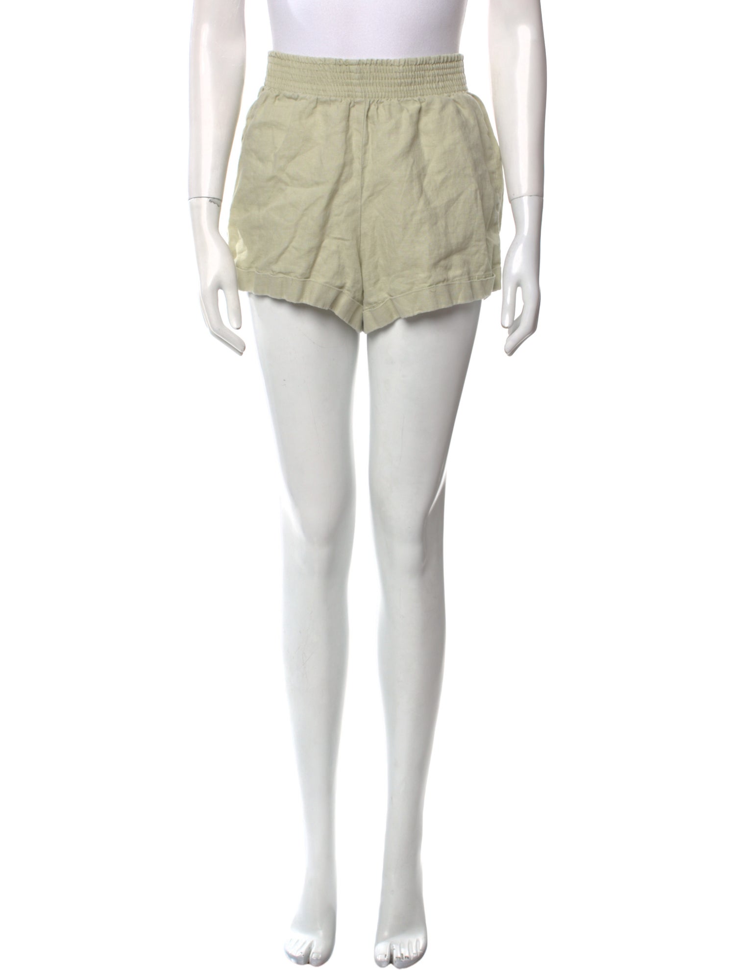 Reformation Linen Mini Shorts