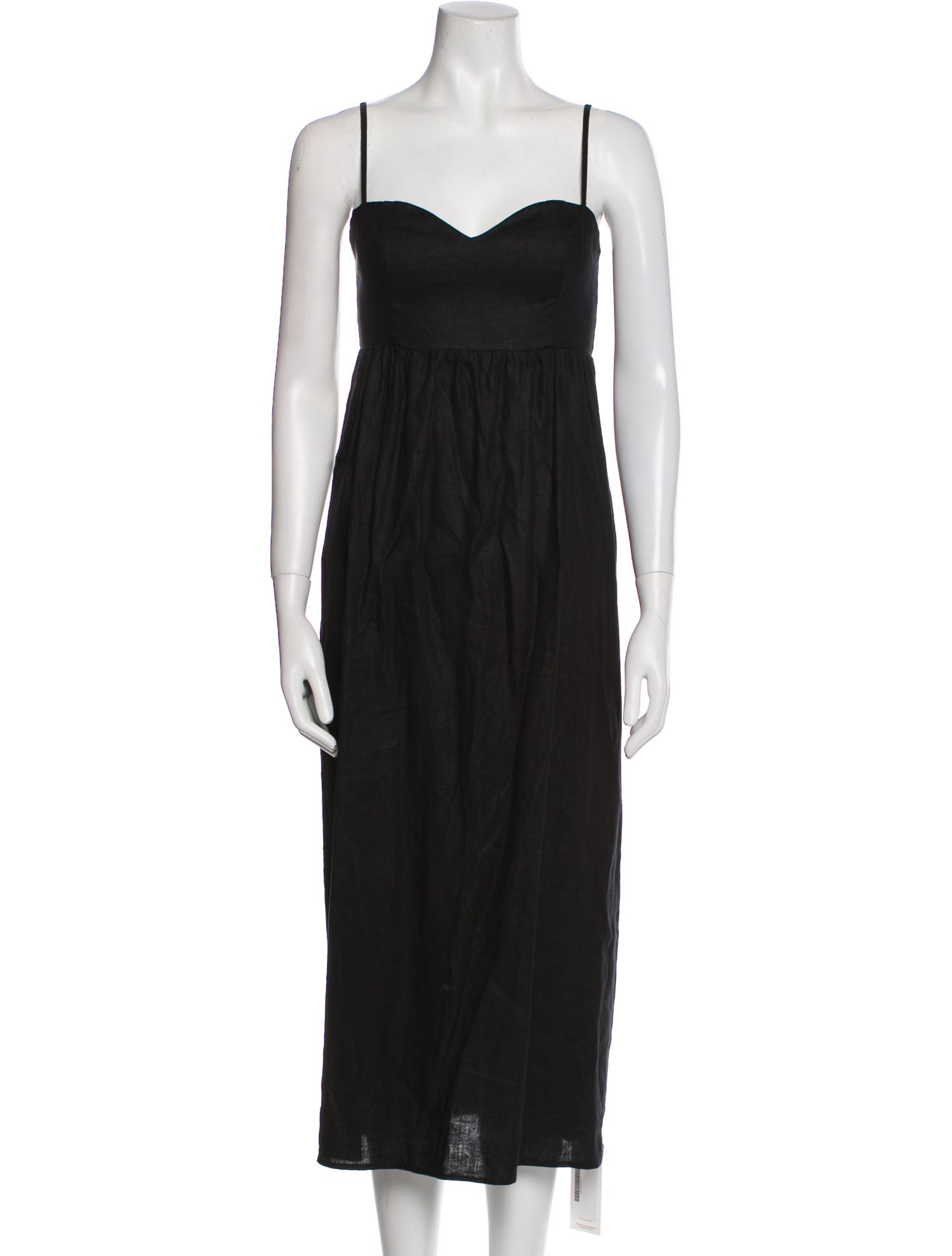 Reformation Linen Midi Length Dress