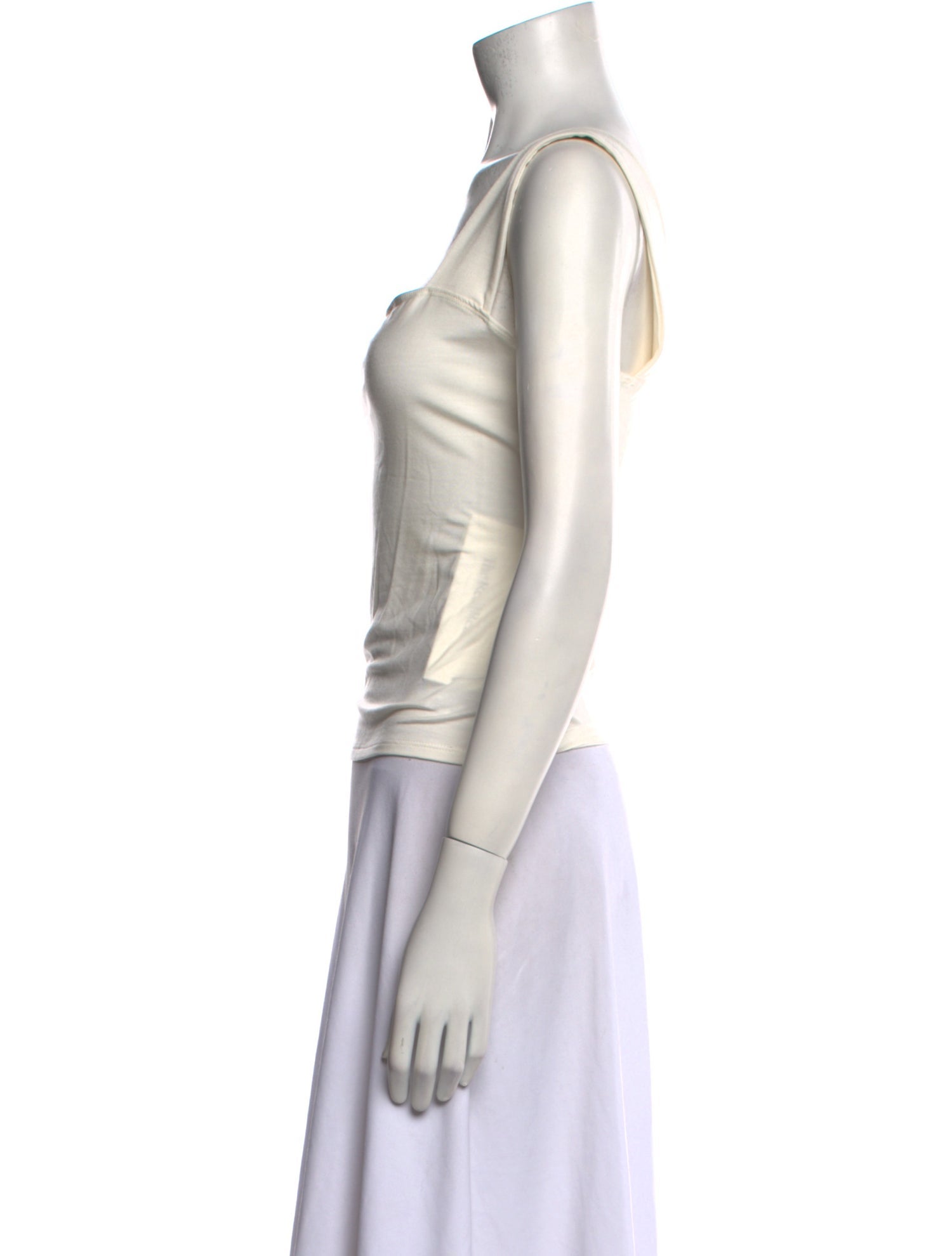 Reformation Square Neckline Sleeveless Top