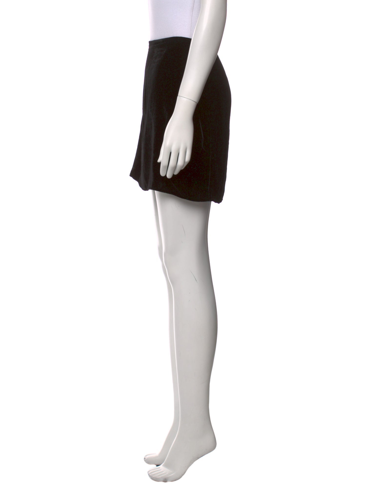 Reformation Velvet Mini Skirt