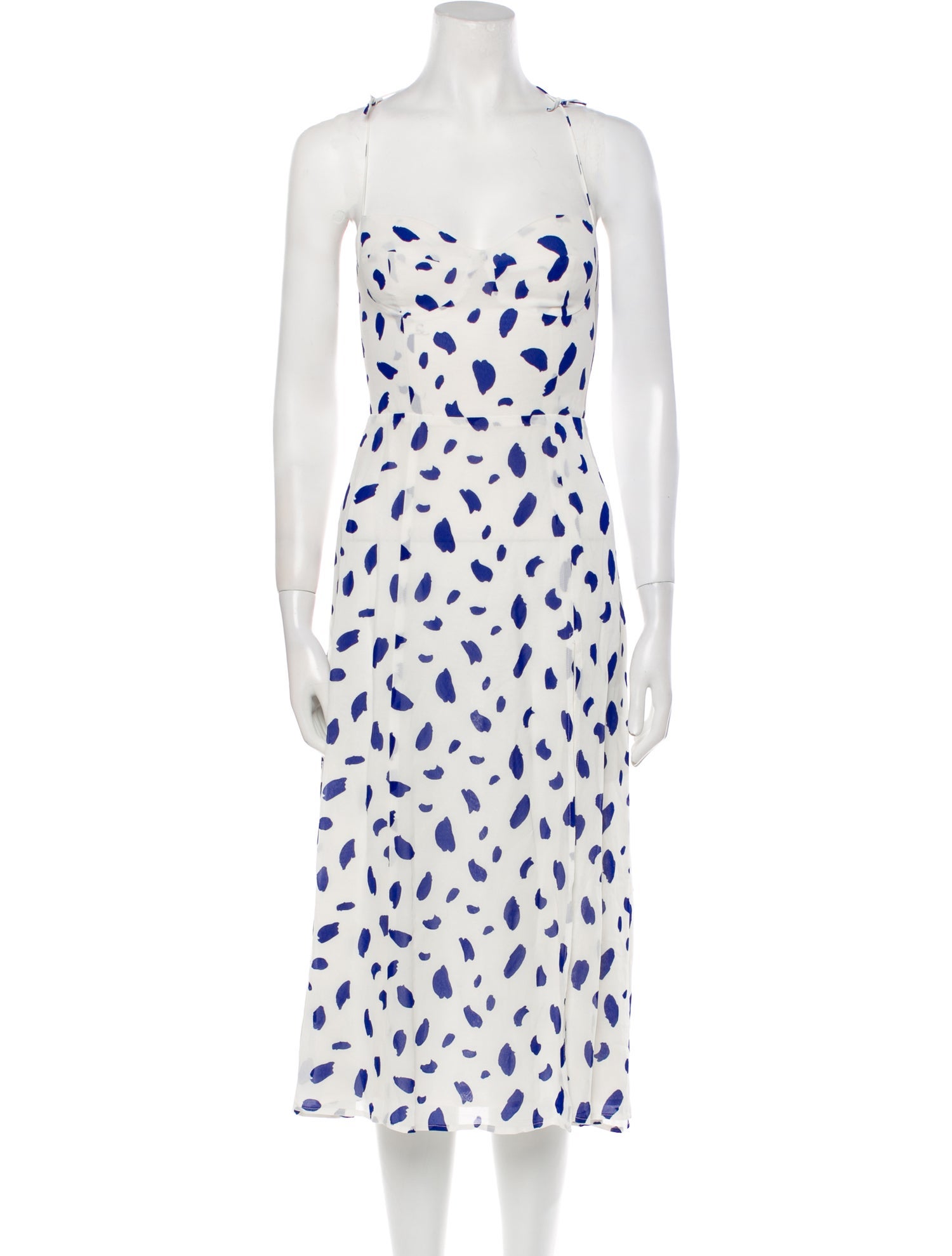 Reformation Printed Midi Length Dress