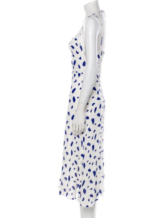 Reformation Printed Midi Length Dress