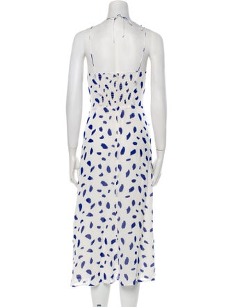 Reformation Printed Midi Length Dress