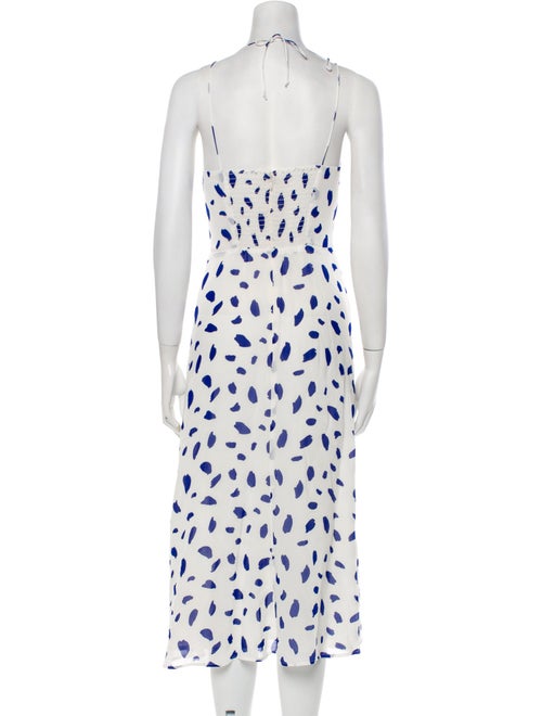 Reformation Printed Midi Length Dress