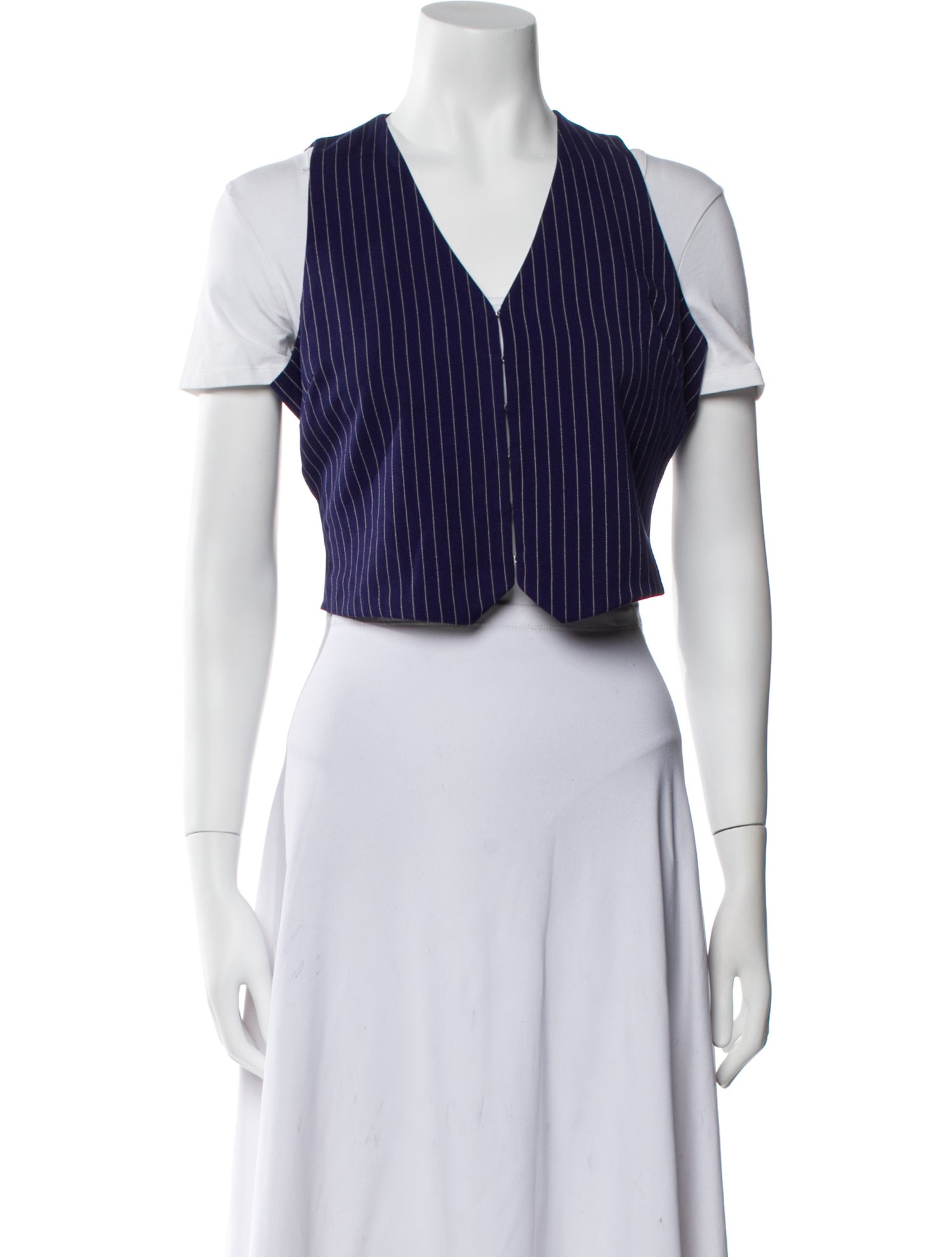 Reformation Striped Vest