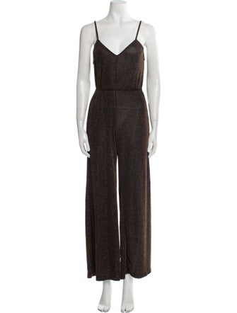 Reformation V-Neck Jumpsuit