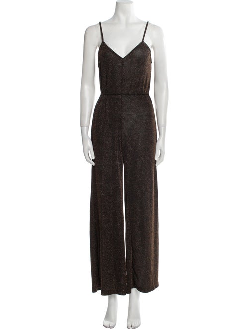 Reformation V-Neck Jumpsuit
