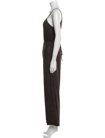 Reformation V-Neck Jumpsuit