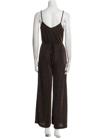 Reformation V-Neck Jumpsuit