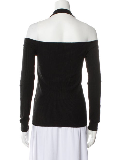 Reformation Off-The-Shoulder Long Sleeve Top