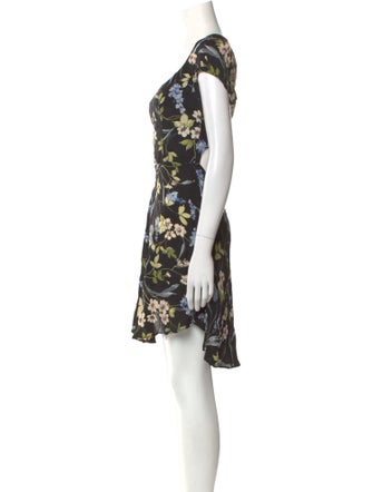 Reformation Floral Print Mini Dress