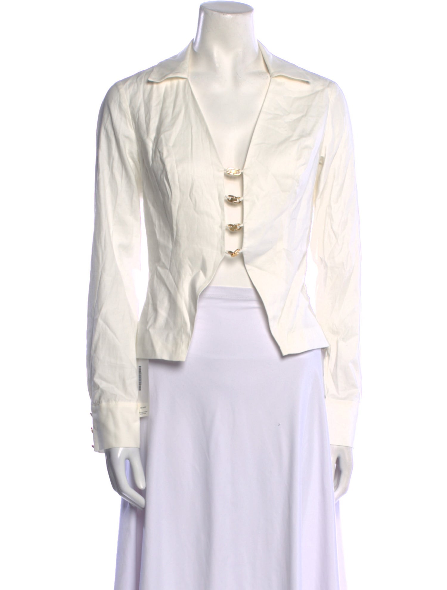 Reformation Long Sleeve Crop Top