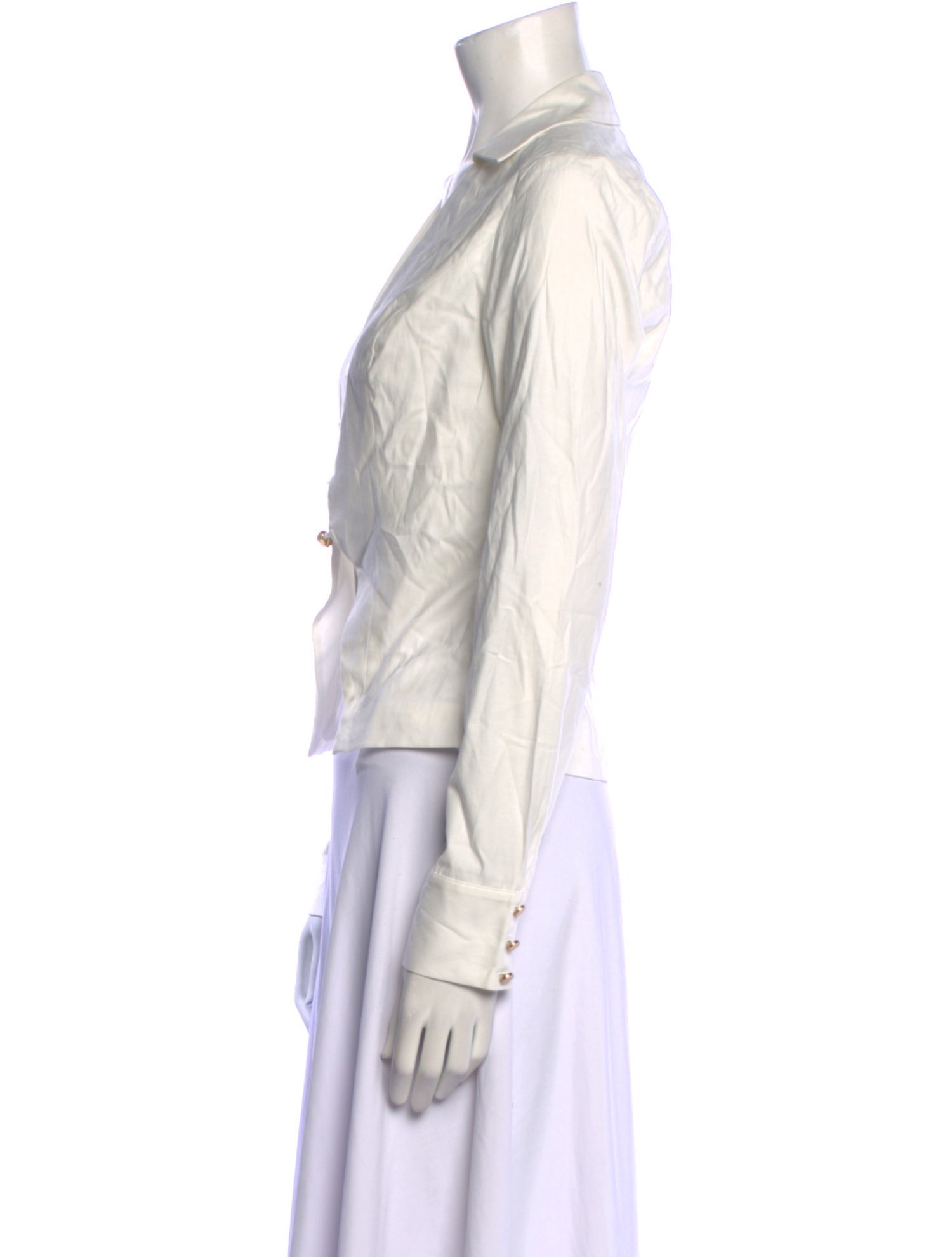 Reformation Long Sleeve Crop Top