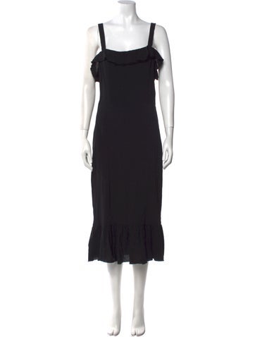 Reformation Dresses Square Neckline Long Dress L