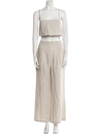 Reformation Linen Pant Set