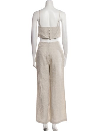 Reformation Linen Pant Set