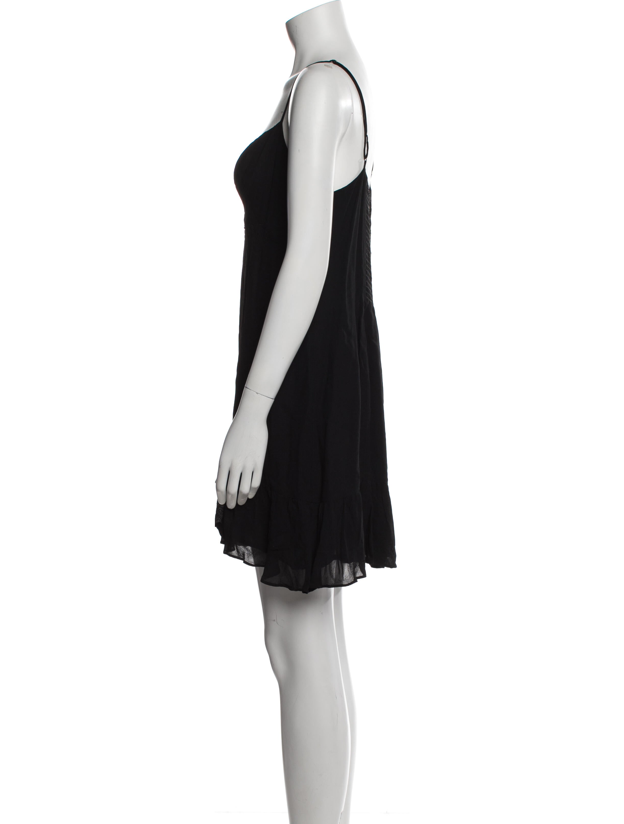 Reformation V-Neck Mini Dress