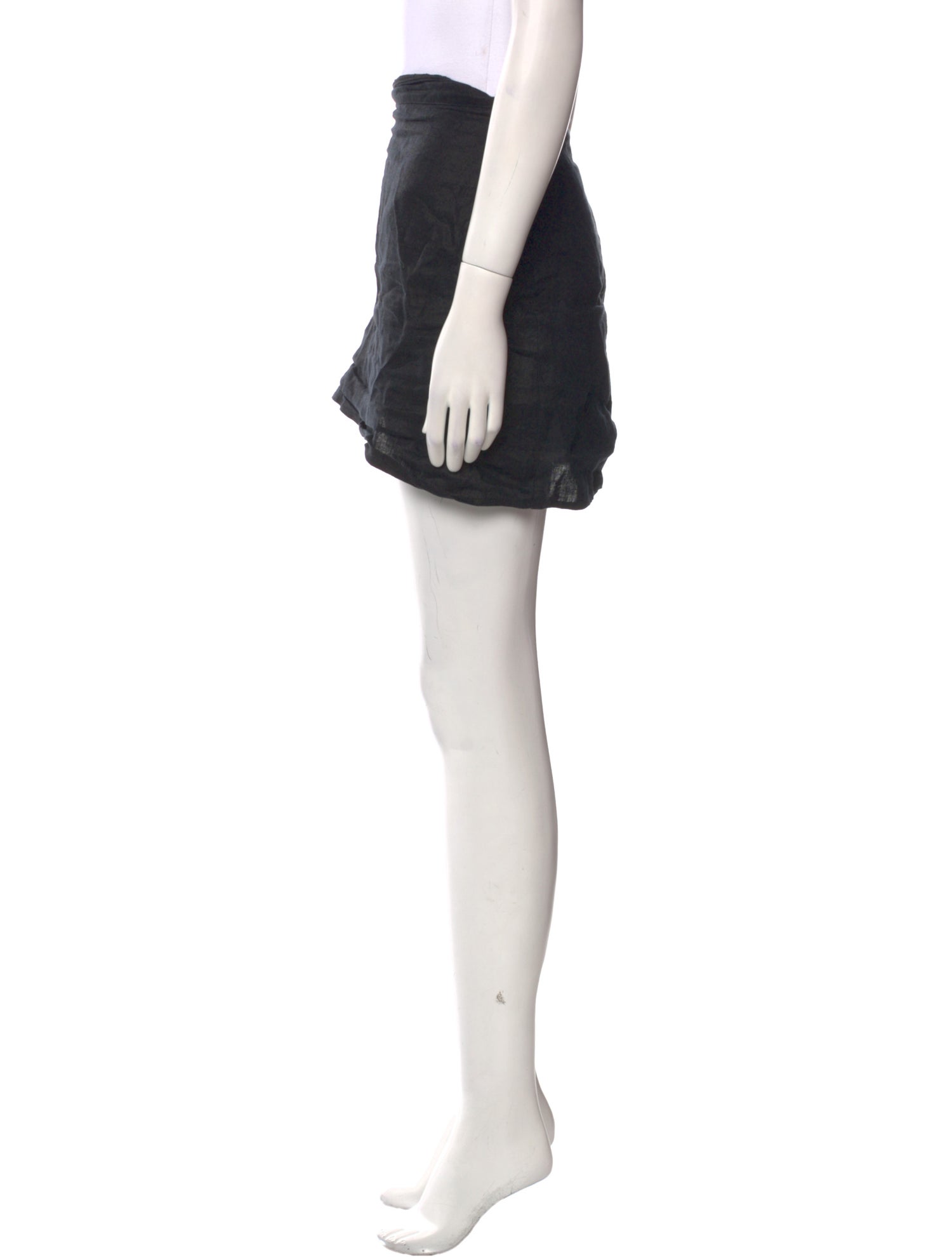 Reformation Linen Mini Skirt