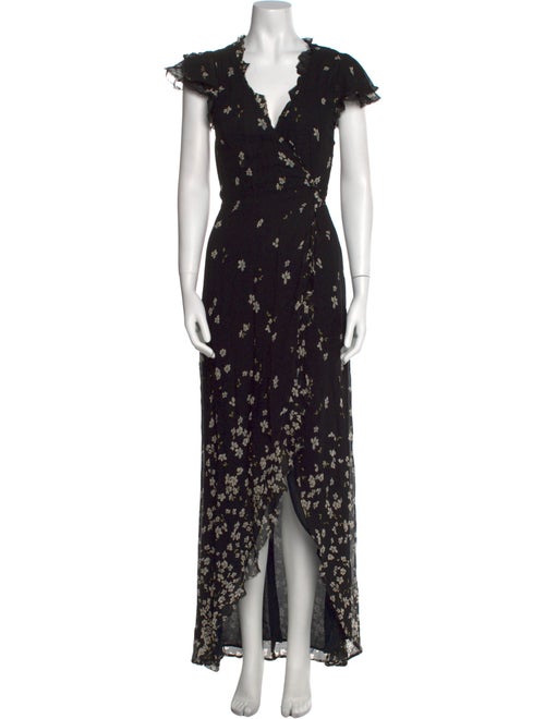 Reformation Floral Print Long Dress
