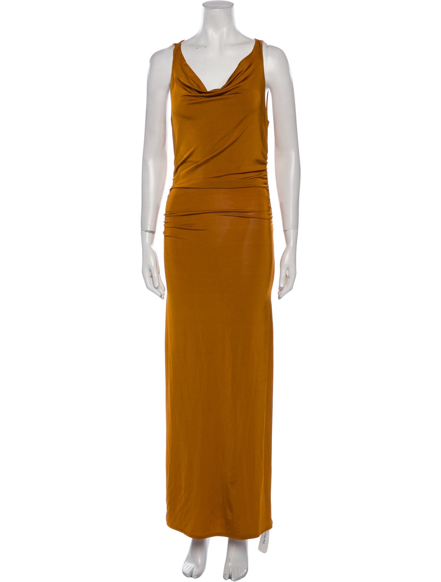 Reformation Cowl Neck Long Dress