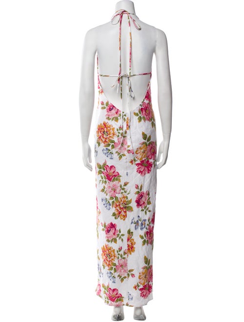 Reformation Linen Long Dress